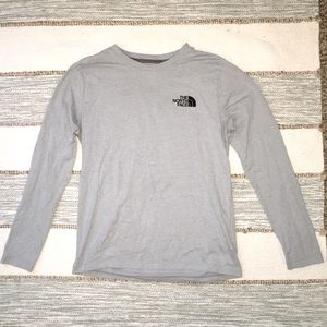 The North Face gray long sleeve sz.S